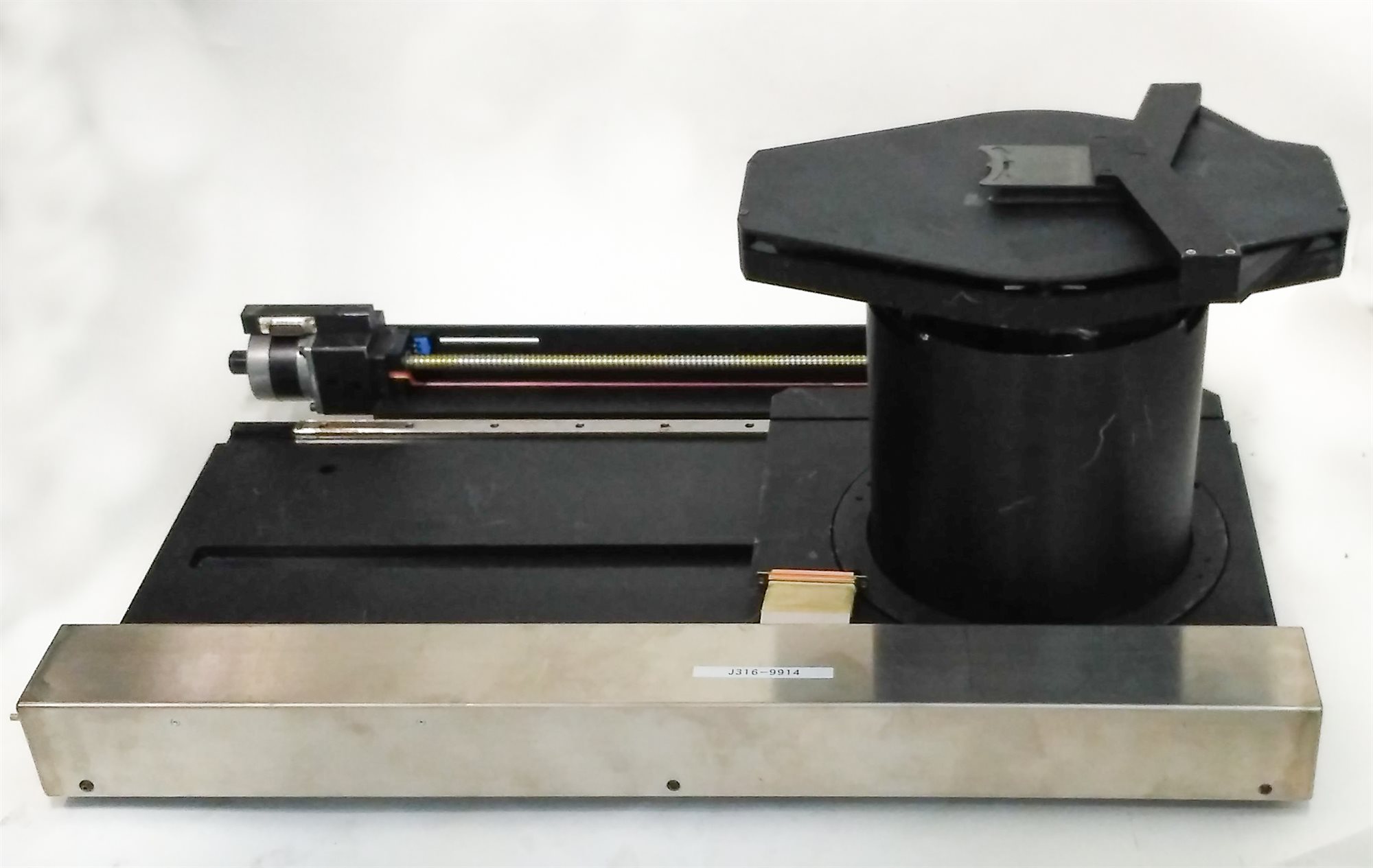 J ① 9914 LUDL ELECTRONIC WAFER LOADER W/ X-STAGE M061-LS08E 99A036-EX